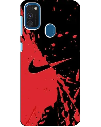 Чехол для Samsung Galaxy A21s с картинкой «Красные брызги Nike» Чехол для Samsung Galaxy A21s с картинкой «Красные брызги Nike»