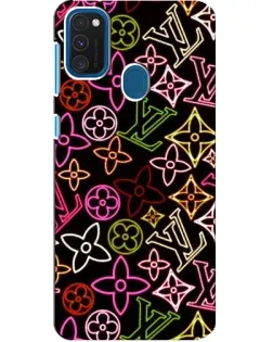 Чохол для Samsung Galaxy A21s з картинкою «Неоновий мікс Nike» Чохол для Samsung Galaxy A21s з картинкою «Неоновий мікс Nike»
