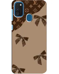 Чехол для Samsung Galaxy A21s с картинкой «LV — кофейный атлас»