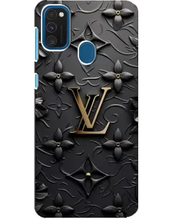 Чехол для Samsung Galaxy A21s с картинкой «Кожаная текстура LV»