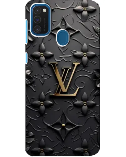 Чехол для Samsung Galaxy A21s с картинкой «Кожаная текстура LV»