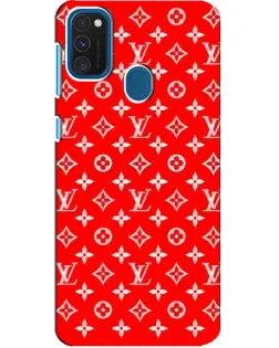 Чехол для Samsung Galaxy A21s с картинкой «Яркий паттерн LV»