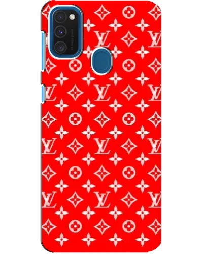 Чехол для Samsung Galaxy A21s с картинкой «Яркий паттерн LV»