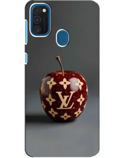 Чехол для Samsung Galaxy A21s с картинкой «Красное яблоко LV»