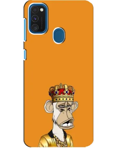 Чехол для Samsung Galaxy A21s с картинкой «Золотая обезьяна Bored Ape» Чехол для Samsung Galaxy A21s с картинкой «Золотая обезьяна Bored Ape»