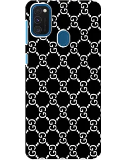 Чехол для Samsung Galaxy A21s с картинкой «Gucci — сетчатый паттерн» Чехол для Samsung Galaxy A21s с картинкой «Gucci — сетчатый паттерн»