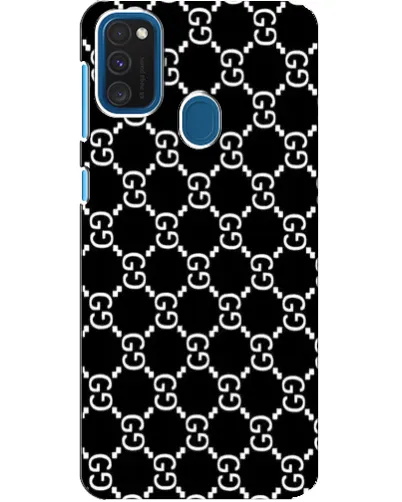 Чехол для Samsung Galaxy A21s с картинкой «Gucci — сетчатый паттерн» Чехол для Samsung Galaxy A21s с картинкой «Gucci — сетчатый паттерн»