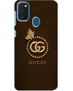 Чехол для Samsung Galaxy A21s с картинкой «Gucci — золотая бабочка» Чехол для Samsung Galaxy A21s с картинкой «Gucci — золотая бабочка»