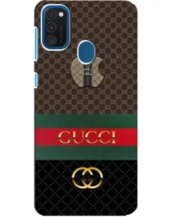 Чехол для Samsung Galaxy A21s с картинкой «Gucci — брендированный десерт» Чехол для Samsung Galaxy A21s с картинкой «Gucci — брендированный десерт»