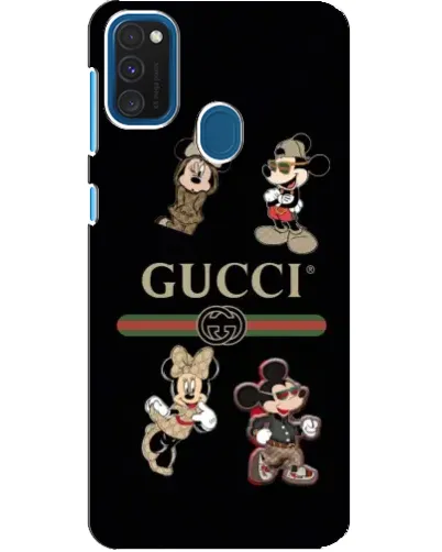 Чехол для Samsung Galaxy A21s с картинкой «Gucci — герои Disney и монограмма» Чехол для Samsung Galaxy A21s с картинкой «Gucci — герои Disney и монограмма»