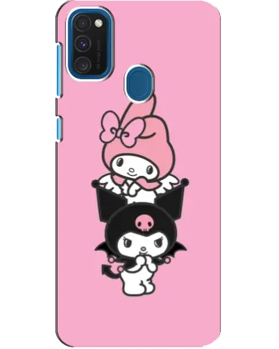 Чехол для Samsung Galaxy A21s с картинкой «My Melody и Kuromi» Чехол для Samsung Galaxy A21s с картинкой «My Melody и Kuromi»