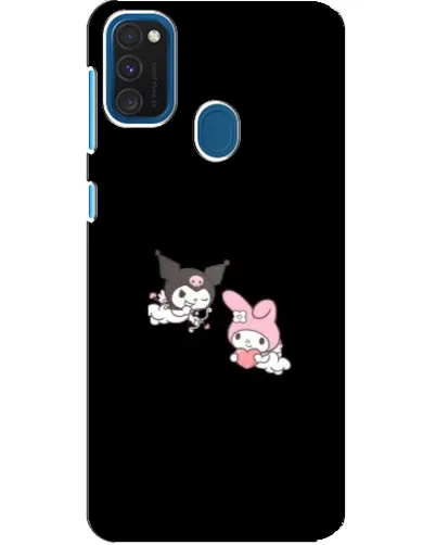 Чехол для Samsung Galaxy A21s с картинкой «My Melody и Kuromi» Чехол для Samsung Galaxy A21s с картинкой «My Melody и Kuromi»