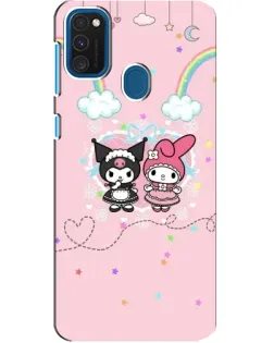 Чехол для Samsung Galaxy A21s с картинкой «My Melody и Kuromi» Чехол для Samsung Galaxy A21s с картинкой «My Melody и Kuromi»