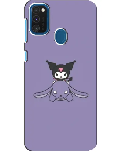 Чехол для Samsung Galaxy A21s с картинкой «Kuromi на лиловом фоне» Чехол для Samsung Galaxy A21s с картинкой «Kuromi на лиловом фоне»