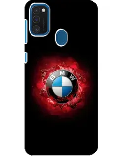 Чехол для Samsung Galaxy A21s с картинкой «Логотип BMW — вспышка» Чехол для Samsung Galaxy A21s с картинкой «Логотип BMW — вспышка»