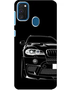 Чехол для Samsung Galaxy A21s с картинкой «Темный силуэт BMW» Чехол для Samsung Galaxy A21s с картинкой «Темный силуэт BMW»