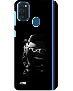 Чехол для Samsung Galaxy A21s с картинкой «Силуэт BMW в темноте» Чехол для Samsung Galaxy A21s с картинкой «Силуэт BMW в темноте»