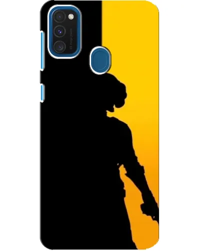 Чехол для Samsung Galaxy A21s с картинкой «Тень воина PUBG»