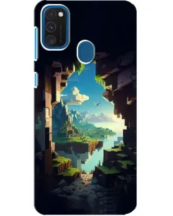 Чехол для Samsung Galaxy A21s с картинкой «Вид из пещеры» Чехол для Samsung Galaxy A21s с картинкой «Вид из пещеры»