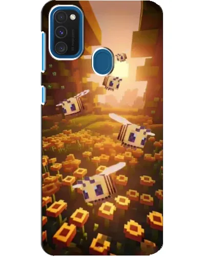 Чехол для Samsung Galaxy A21s с картинкой «Поле подсолнухов»