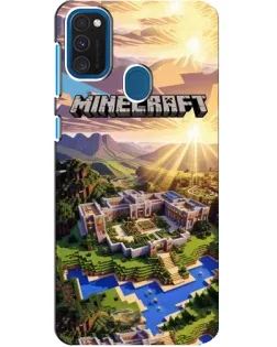 Чехол для Samsung Galaxy A21s с картинкой «Minecraft панорама» Чехол для Samsung Galaxy A21s с картинкой «Minecraft панорама»