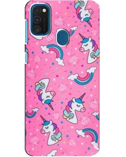 Чехол для Samsung Galaxy A21s с картинкой «Unicorn паттерн розовый» Чехол для Samsung Galaxy A21s с картинкой «Unicorn паттерн розовый»