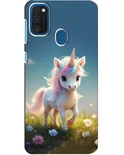Чехол для Samsung Galaxy A21s с картинкой «Единорог на поляне» Чехол для Samsung Galaxy A21s с картинкой «Единорог на поляне»