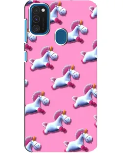 Чехол для Samsung Galaxy A21s с картинкой «Единороги на розовом» Чехол для Samsung Galaxy A21s с картинкой «Единороги на розовом»