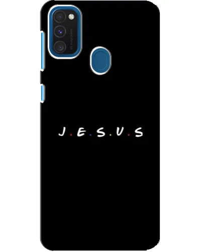 Чехол для Samsung Galaxy A21s с картинкой «Точки веры J.E.S.U.S.» Чехол для Samsung Galaxy A21s с картинкой «Точки веры J.E.S.U.S.»