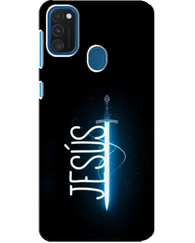 Чехол для Samsung Galaxy A21s с картинкой «Меч Духа Jesus» Чехол для Samsung Galaxy A21s с картинкой «Меч Духа Jesus»