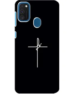 Чехол для Samsung Galaxy A21s с картинкой «Тонкий крест» Чехол для Samsung Galaxy A21s с картинкой «Тонкий крест»