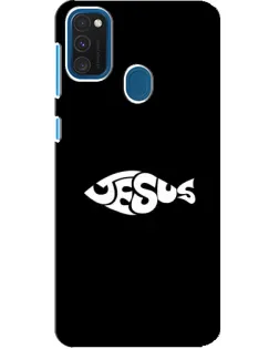 Чехол для Samsung Galaxy A21s с картинкой «Рыба Jesus» Чехол для Samsung Galaxy A21s с картинкой «Рыба Jesus»