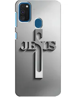 Чехол для Samsung Galaxy A21s с картинкой «Металлический крест Jesus» Чехол для Samsung Galaxy A21s с картинкой «Металлический крест Jesus»