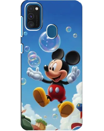 Чехол для Samsung Galaxy A21s с картинкой «Mickey и мыльные пузыри» Чехол для Samsung Galaxy A21s с картинкой «Mickey и мыльные пузыри»