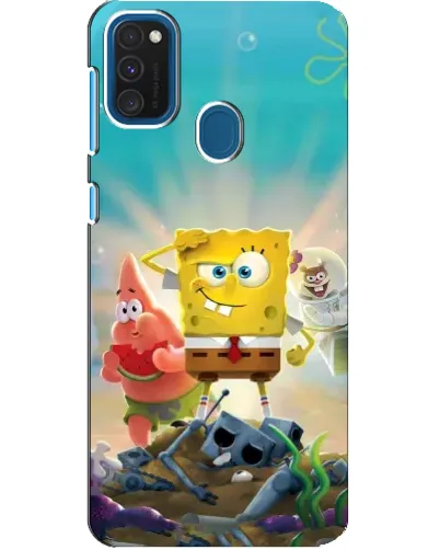 Чехол для Samsung Galaxy A21s с картинкой «Спанч Боб победитель» Чехол для Samsung Galaxy A21s с картинкой «Спанч Боб победитель»