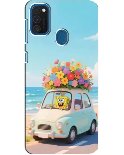 Чехол для Samsung Galaxy A21s с картинкой «Автомобильное путешествие» Чехол для Samsung Galaxy A21s с картинкой «Автомобильное путешествие»