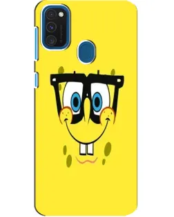 Чехол для Samsung Galaxy A21s с картинкой «Минималистичный Спанч Боб» Чехол для Samsung Galaxy A21s с картинкой «Минималистичный Спанч Боб»