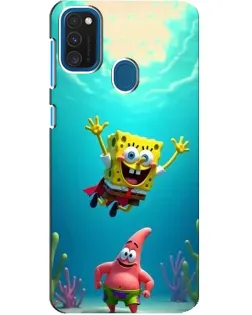Чехол для Samsung Galaxy A21s с картинкой «Спанч Боб под водой» Чехол для Samsung Galaxy A21s с картинкой «Спанч Боб под водой»