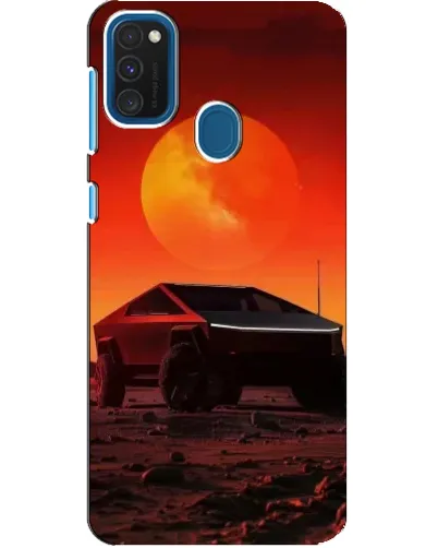 Чехол для Samsung Galaxy A21s с картинкой «Cybertruck на Марсе» Чехол для Samsung Galaxy A21s с картинкой «Cybertruck на Марсе»