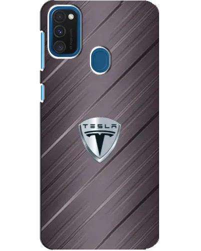 Чехол для Samsung Galaxy A21s с картинкой «Металлическая текстура Tesla» Чехол для Samsung Galaxy A21s с картинкой «Металлическая текстура Tesla»