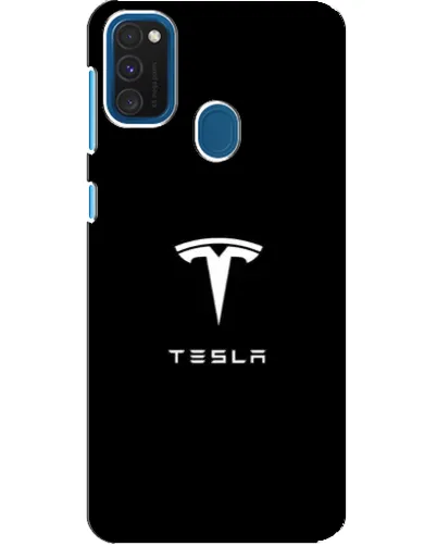 Чехол для Samsung Galaxy A21s с картинкой «Tesla White Logo» Чехол для Samsung Galaxy A21s с картинкой «Tesla White Logo»
