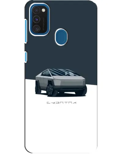 Чехол для Samsung Galaxy A21s с картинкой «Серебристый Cybertruck Tesla» Чехол для Samsung Galaxy A21s с картинкой «Серебристый Cybertruck Tesla»