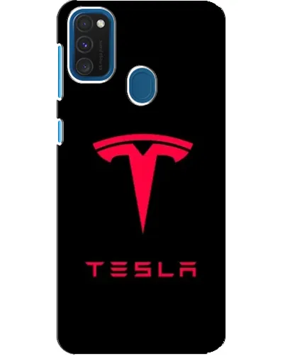 Чехол для Samsung Galaxy A21s с картинкой «Tesla Red Logo» Чехол для Samsung Galaxy A21s с картинкой «Tesla Red Logo»