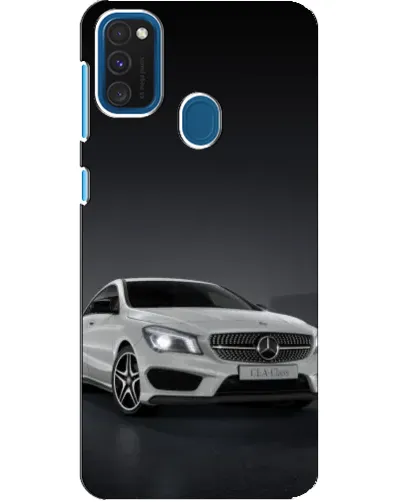 Чехол для Samsung Galaxy A21s с картинкой «Mercedes AMG GT Silver»