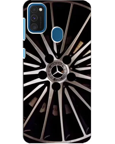 Чехол для Samsung Galaxy A21s с картинкой «Диск Mercedes»