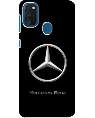 Чехол для Samsung Galaxy A21s с картинкой «Mercedes Silver Logo»