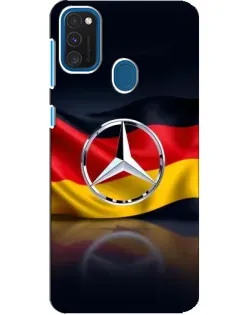 Чехол для Samsung Galaxy A21s с картинкой «Mercedes — флаг Германии» Чехол для Samsung Galaxy A21s с картинкой «Mercedes — флаг Германии»