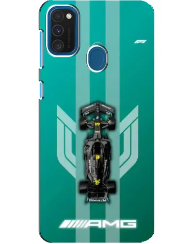 Чехол для Samsung Galaxy A21s с картинкой «Mercedes AMG Petronas»