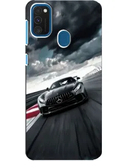 Чехол для Samsung Galaxy A21s с картинкой «Гоночный Mercedes AMG» Чехол для Samsung Galaxy A21s с картинкой «Гоночный Mercedes AMG»