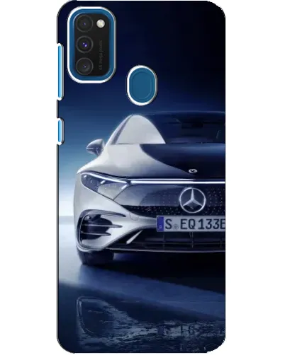 Чехол для Samsung Galaxy A21s с картинкой «Mercedes EQ — будущее»